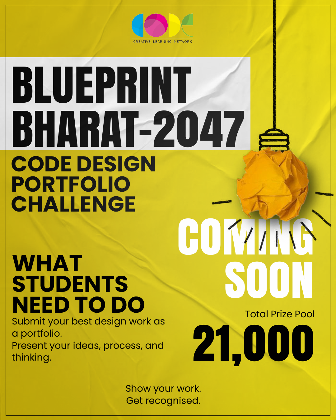 Blueprint Bharat–2047: CODE Design Portfolio Challenge