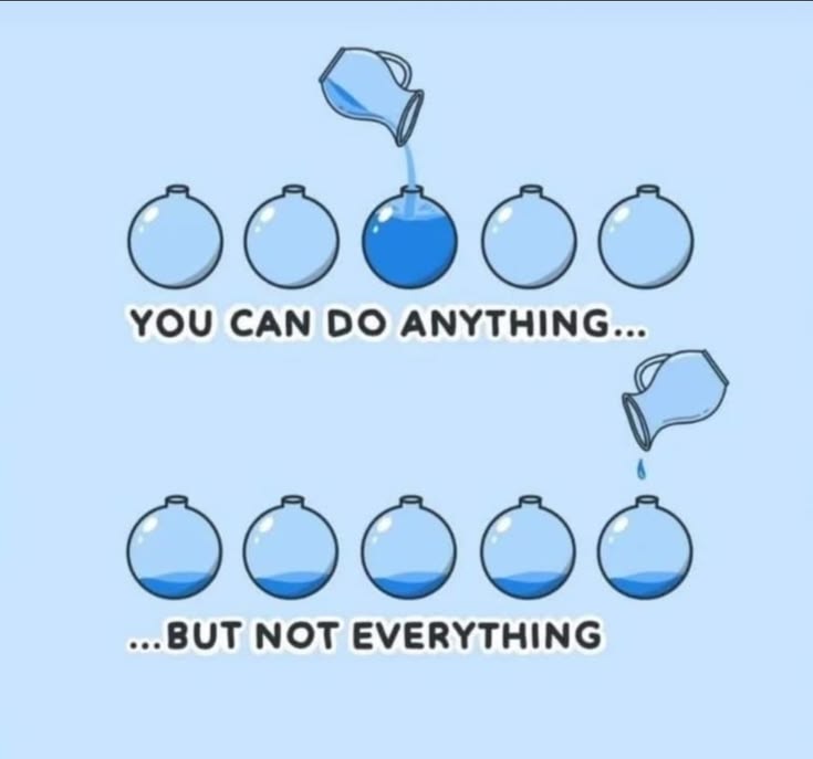You Can Do Anything… But Not Everything