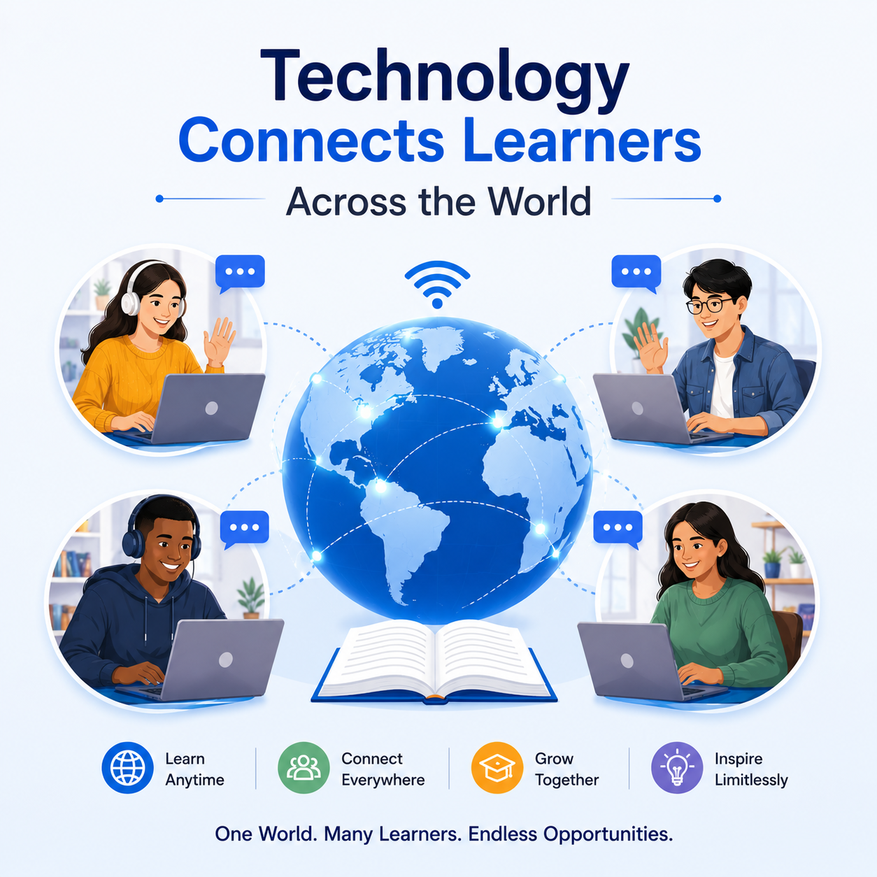 Technology Connects Learners Across the World