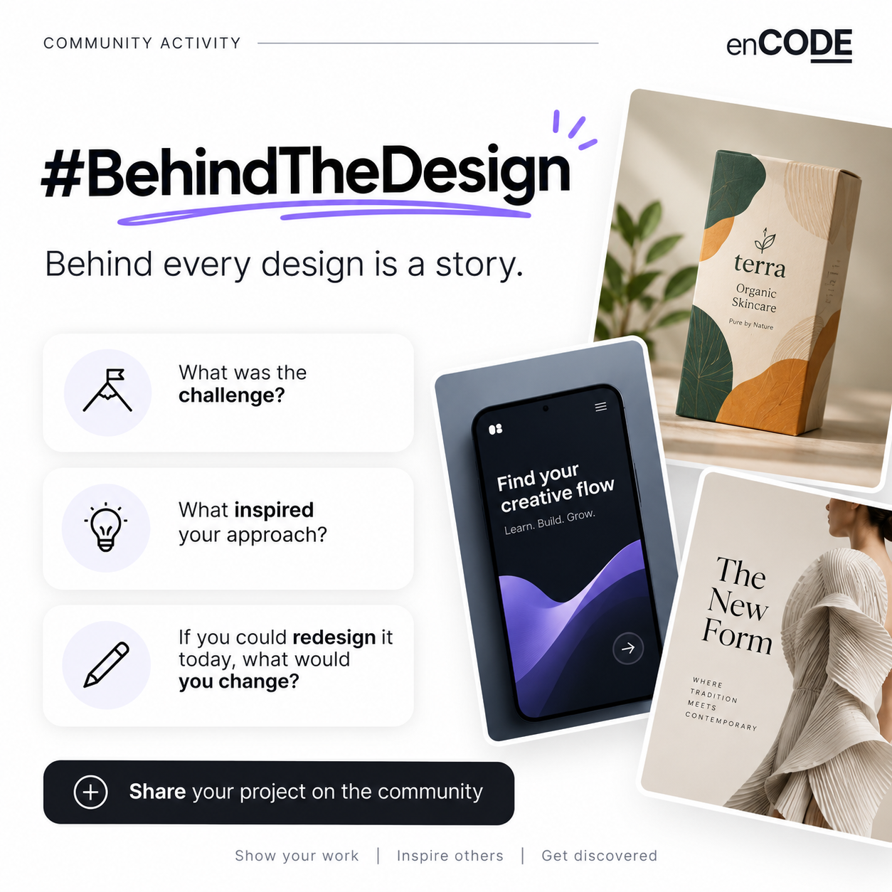 Community Activity: #BehindTheDesign